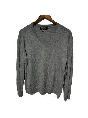 Banana Republic Gray Merino Wool Sweater Size XL